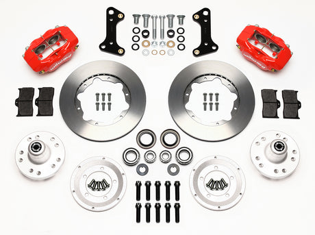 Wilwood - 64–72 GM A-Body | 67–69 GM F-Body | 64–82 Corvette | With Ridetech Spindles - Forged Dynalite Pro Series Front Brake Kit - 11 Inch