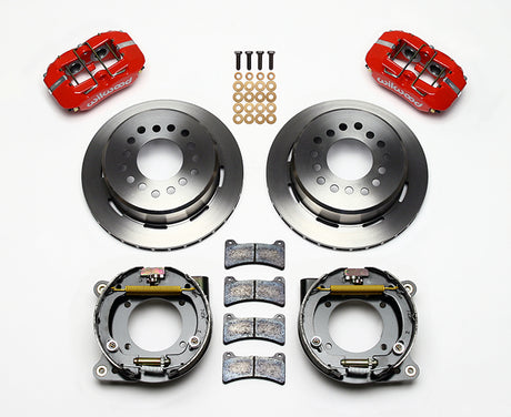 Wilwood - Kit de freno trasero grande Chevy/GMC C10 1963-1986, Dynapro forjado de perfil bajo (rotor de 6 x 5,50), rotores de 11 pulgadas