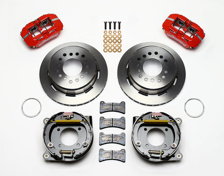 Wilwood - 10/12 Bolt - 2.75 - 2.81 Offset - Forged Dynapro Low-Profile Rear Parking Brake Kit - 11 Inch - Rear Caliper Mounting