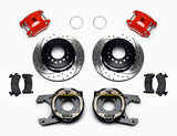 Wilwood - 10/12 Bolt - 2.75/2.81 Offset -  D154 Rear Parking Brake Kit - 12.19 Inch - Rear Caliper Mounting