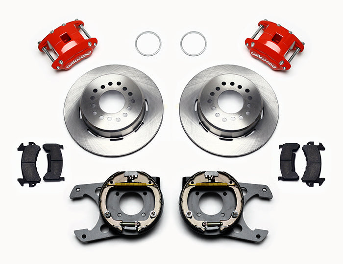 Wilwood - 10/12 Bolt - 2.75/2.81 Offset -  D154 Rear Parking Brake Kit - 12.19 Inch - Rear Caliper Mounting