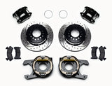 Wilwood - 10/12 Bolt - 2.75/2.81 Offset - D154 Rear Parking Brake Kit - 12.19 Inch - Staggered Caliper Mounting