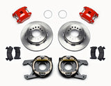 Wilwood - 10/12 Bolt - 2.75/2.81 Offset - D154 Rear Parking Brake Kit - 12.19 Inch - Staggered Caliper Mounting