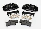 Wilwood - 1964–1981 A/F/X-Body, 1963–1982 Corvette, 1964–1970 Mustang | With Ridetech, Art Morrison, Detroit Speed Spindles -AERO6 Front Caliper and Bracket Upgrade Kit for Corvette C5-C6