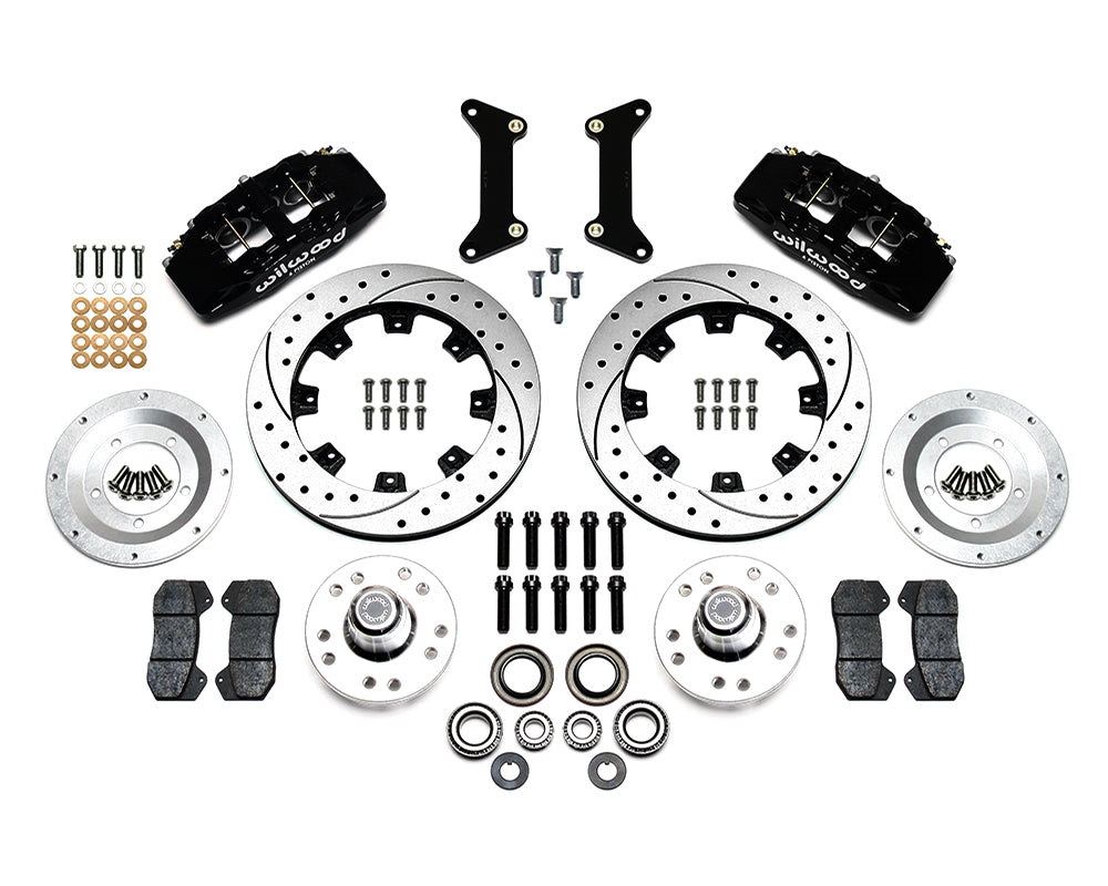 Wilwood - 1982-2003 Chevy S10 Forged Dynapro 6 Big Brake Front Brake Kit - 12.19-Inch Rotors