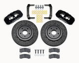 Wilwood - 1964–1981 A/F/X-Body, 1963–1982 Corvette, 1964–1970 Mustang | Ridetech, Art Morrison, Detroit Speed - AERO6 WCCB Carbon-Ceramic Big Brake Front Brake Kit - 14 inch