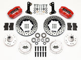 Wilwood - 64–72 GM A-Body | 67–69 GM F-Body | 64–82 Corvette | With Ridetech Spindles - Dynapro Dust-Boot Pro Series Front Brake Kit - 11 Inch