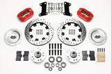 Wilwood - 64–72 GM A-Body | 67–69 GM F-Body | 64–82 Corvette | With Ridetech Spindles - Dynapro Dust-Boot Big Brake Front Brake Kit (Hub) - 12.19 Inch