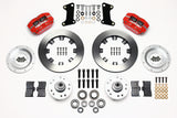 Wilwood - 64–72 GM A-Body | 67–69 GM F-Body | 64–82 Corvette | With Ridetech Spindles - Dynapro Dust-Boot Big Brake Front Brake Kit (Hub) - 12.19 Inch