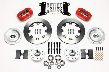 Wilwood - 64–72 GM A-Body | 67–69 GM F-Body | 64–82 Corvette | With Ridetech Spindles - Dynapro Dust-Boot Big Brake Front Brake Kit (Hub) - 12.19 Inch