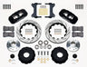 Wilwood - Kit de frenos delanteros grandes AERO6 para Chevy/GMC C10 1963-1987 - Rotores de 14 pulgadas