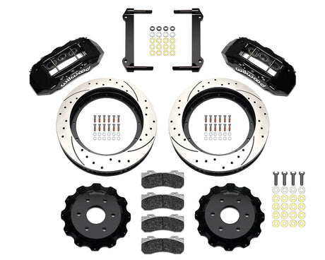 Wilwood - Kit de frenos delanteros grandes para Chevy/GMC Silverado 1500 TX6R 1999-2018 - Rotores de 16 pulgadas