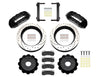 Wilwood - Kit de frenos delanteros grandes para Chevy/GMC Silverado 1500 TX6R 1999-2018 - Rotores de 16 pulgadas