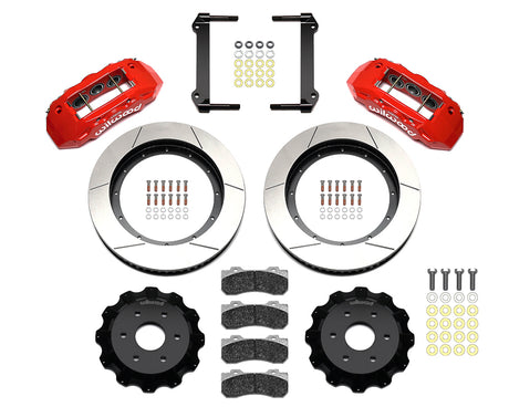 Wilwood - Kit de frenos delanteros grandes para Chevy/GMC Silverado 1500 TX6R 1999-2018 - Rotores de 16 pulgadas