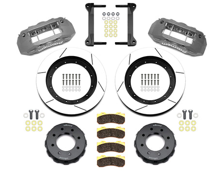 Wilwood - Kit de frenos delanteros grandes TX6R para Chevy/GMC Silverado 1500HD | 2500 | 3500 HD 1999-2010 - Rotores de 16 pulgadas
