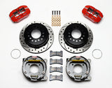 Wilwood - 10/12 Bolt - 2.75 - 2.81 Offset - Forged Dynapro Low-Profile Rear Parking Brake Kit - 11 Inch - Staggered Caliper Mounting