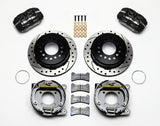 Wilwood - 10/12 Bolt - 2.75 - 2.81 Offset - Forged Dynapro Low-Profile Rear Parking Brake Kit - 11 Inch - Staggered Caliper Mounting