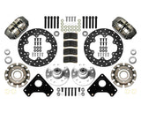 Wilwood - Kit de freno de arrastre dinámico delantero con montaje en orejeta Dynapro para Chevy S10 1982-2003 - Rotores de 10,75 pulgadas