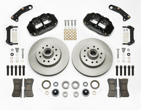 Wilwood - 1964-1967 Chevy/GMC C10 Front Big Brake Kit Classic Series Forged Narrow Superlite 6R - 11.86-Inch Rotors