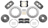 Wilwood - 1964–1981 A/F/X-Body, 1963–1982 Corvette, 1964–1970 Mustang | Ridetech, Art Morrison, Detroit Speed - AERO6 Big Brake Front Brake Kit (Race) - 14 inch