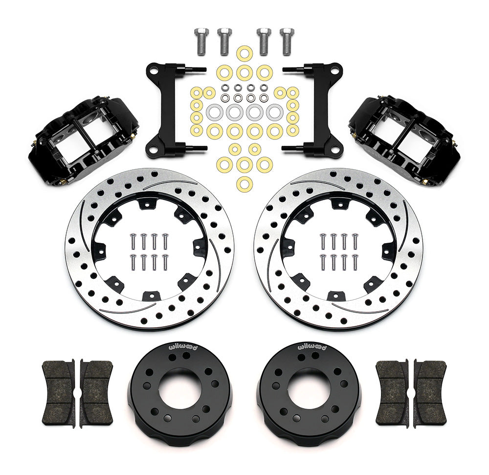 Wilwood - 1963-1986 Chevy/GMC C10 Front Big Brake Kit Forged Narrow Superlite 6R - 12.19-Inch Rotors