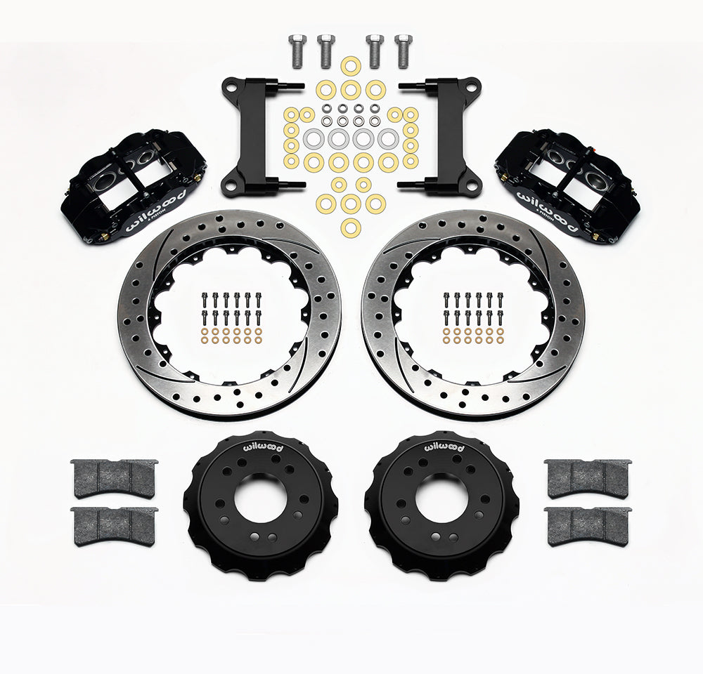 Wilwood - 1963-1986 Chevy/GMC C10 Front Big Brake Kit Forged Narrow Superlite 6R - 14-Inch Rotors