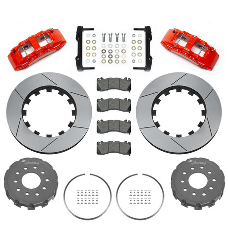 Wilwood - 1964–1981 A/F/X-Body, 1963–1982 Corvette, 1964–1970 Mustang | Ridetech, Art Morrison, Detroit Speed - SX6R Big Brake Dynamic Front Brake Kit - 14 inch