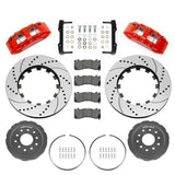 Wilwood - 1964–1981 A/F/X-Body, 1963–1982 Corvette, 1964–1970 Mustang | Ridetech, Art Morrison, Detroit Speed - SX6R Big Brake Dynamic Front Brake Kit - 15 inch