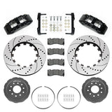 Wilwood - 1964–1981 A/F/X-Body, 1963–1982 Corvette, 1964–1970 Mustang | Ridetech, Art Morrison, Detroit Speed - SX6R Big Brake Dynamic Front Brake Kit - 15 inch