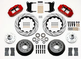 Wilwood - 64–72 GM A-Body | 67–69 GM F-Body | 64–82 Corvette | With Ridetech Spindles -  Forged Narrow Superlite 6R Dust-Seal Big Brake Front Brake Kit (Hub) - 14 Inch