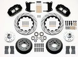 Wilwood - 64–72 GM A-Body | 67–69 GM F-Body | 64–82 Corvette | With Ridetech Spindles -  Forged Narrow Superlite 6R Dust-Seal Big Brake Front Brake Kit (Hub) - 14 Inch