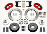 Wilwood - 64–72 GM A-Body | 67–69 GM F-Body | 64–82 Corvette | With Ridetech Spindles -  Forged Narrow Superlite 6R Dust-Seal Big Brake Front Brake Kit (Hub) - 14 Inch