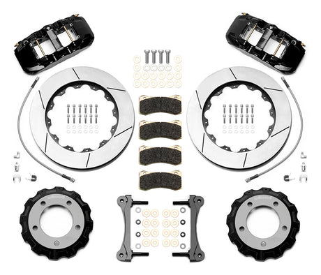 Wilwood - 2008-2015 Lexus LX570 | 2007-2018 Toyota Land Cruiser, Sequoia, Tundra AERO6 Big Brake Truck Front Brake Kit - 14.25 Inch
