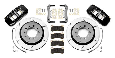 Wilwood - 2008-2015 Lexus LX570 | 2007-2018 Toyota Land Cruiser, Sequoia, Tundra AERO4 Big Brake Truck Rear Brake Kit - 14.50 Inch