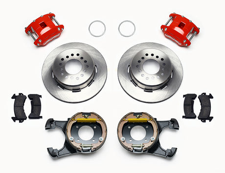Wilwood - 10/12 Bolt - 2.75/2.81 Offset - D154 Rear Parking Brake Kit - 12.19 Inch - Front Caliper Mounting