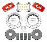 Wilwood - 1964–1981 A/F/X-Body, 1963–1982 Corvette, 1964–1970 Mustang | Ridetech, Art Morrison, Detroit Speed - AERO6 Big Brake Front Brake Kit - 14 inch