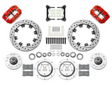 Wilwood - 1964–74 A/F/X-Body | Buick, Chevy, Olds, Pontiac, GMC | Apollo, Camaro, Chevelle, El Camino, Nova, Cutlass, GTO, Firebird - Dynapro Radial Big Brake Front Brake Kit (Hub) - 11.75 Inch