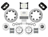 Wilwood - 1964–74 A/F/X-Body | Buick, Chevy, Olds, Pontiac, GMC | Apollo, Camaro, Chevelle, El Camino, Nova, Cutlass, GTO, Firebird - Dynapro Radial Big Brake Front Brake Kit (Hub) - 11.75 Inch