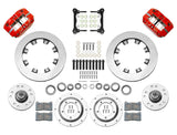 Wilwood - 1964–74 A/F/X-Body | Buick, Chevy, Olds, Pontiac, GMC | Apollo, Camaro, Chevelle, El Camino, Nova, Cutlass, GTO, Firebird - Dynapro Radial Big Brake Front Brake Kit (Hub) - 11.75 Inch