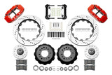 Wilwood - 1964–74 A/F/X-Body | Buick, Chevy, Olds, Pontiac, GMC | Apollo, Camaro, Chevelle, El Camino, Nova, Cutlass, GTO, Firebird - Forged Narrow Superlite 6R Big Brake Front Brake Kit (Hub) - 14 Inch