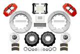 Wilwood - 1964–74 A/F/X-Body | Buick, Chevy, Olds, Pontiac, GMC | Apollo, Camaro, Chevelle, El Camino, Nova, Cutlass, GTO, Firebird - Forged Narrow Superlite 6R Big Brake Front Brake Kit (Hub) - 14 Inch