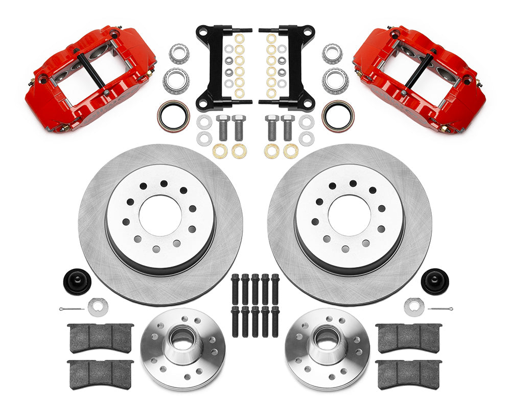 Wilwood - 1963-1986 Chevy/GMC C10 Front Big Brake Kit Forged Narrow Superlite 6R (Hub and 1PC Rotor) - 12.19-Inch Rotors