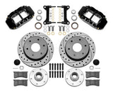Wilwood - Kit de frenos delanteros grandes Chevy/GMC C10 1963-1986, forjados, angostos, Superlite 6R (buje de 6 x 5,50 y rotor de 2 piezas), rotores de 12,19 pulgadas