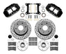 Wilwood - Kit de frenos delanteros grandes Chevy/GMC C10 1963-1986, forjados, angostos, Superlite 6R (buje de 6 x 5,50 y rotor de 2 piezas), rotores de 12,19 pulgadas