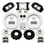 Wilwood - Kit de frenos delanteros grandes Chevy/GMC C10 1963-1986, forjados, angostos, Superlite 6R (buje de 6 x 5,50 y rotor de 2 piezas), rotores de 14 pulgadas