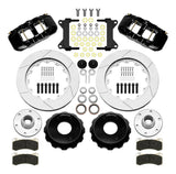 Wilwood - Kit de frenos delanteros grandes AERO6 para Chevy/GMC C10 1963-1986 (buje de 6 x 5,50 y rotor de 2 piezas) - Rotores de 14 pulgadas
