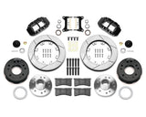 Wilwood - Kit de freno delantero forjado Superlite 6R Big Brake estrecho para Chevy/GMC C1500-OBS 1988-1999 (cubo) - Diámetro del rotor de 12,19 pulgadas