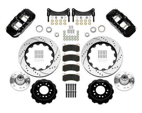 Wilwood - 1982-2003 Chevy S10 AERO6 Big Brake Front Brake Kit - 14-Inch Rotors