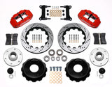 Wilwood - Kit de frenos delanteros grandes Chevy/GMC C10 1973-1986, forjados, angostos, Superlite 6R, para ejes DSE, rotores de 13,06 pulgadas