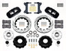 Wilwood - Kit de freno delantero grande AERO6 para Chevy/GMC C10 1963-1986 (buje de 6 x 5,50 y rotor de 2 piezas) para ejes CPP/Ridetech - Rotores de 14 pulgadas